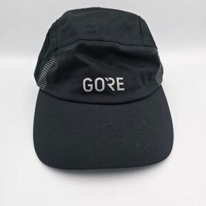 Gore Wear M Gore-Tex Cap Black Waterproof Running Hat 100002 Reflective One Size